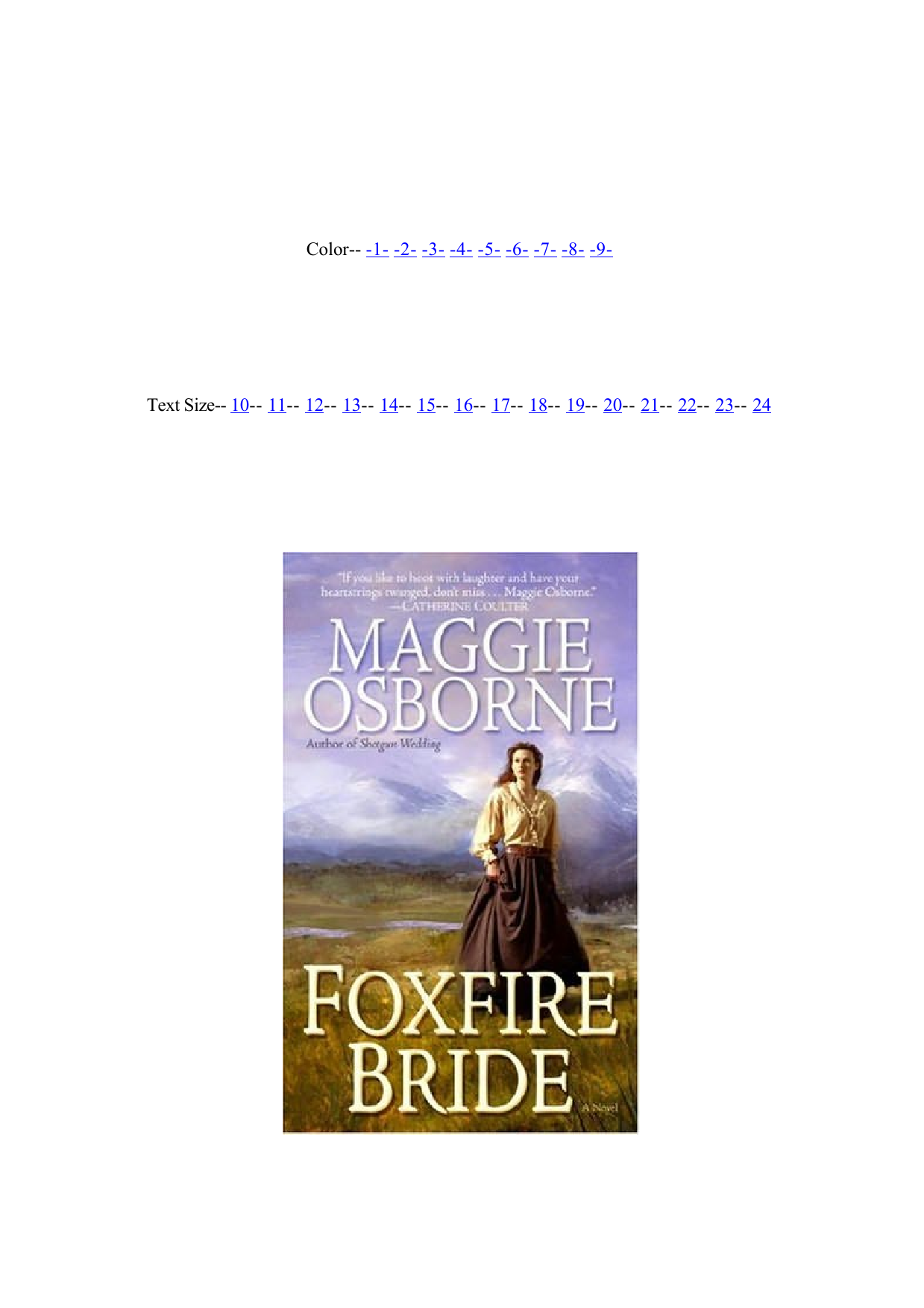 Foxfire Bride