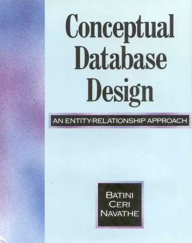 Conceptual Database Design