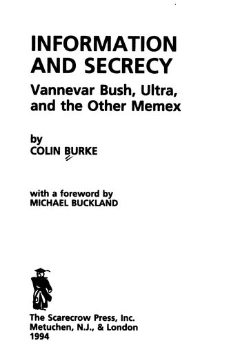 Information and Secrecy