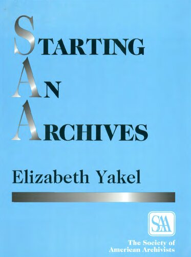 Starting an Archives