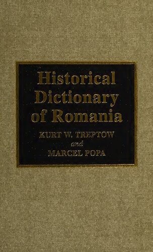 Historical Dictionary of Romania