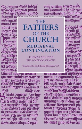 The Academic Sermons
