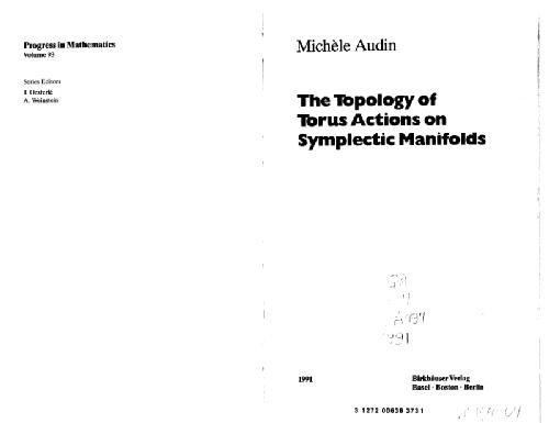 The Topology of Torus Actions on Symplectic Manifolds