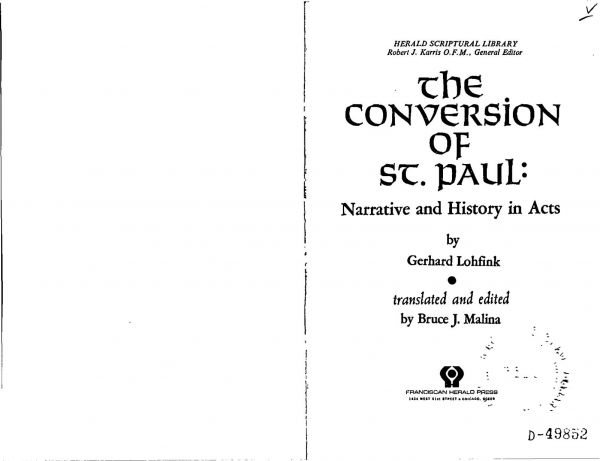 The Conversion of St. Paul