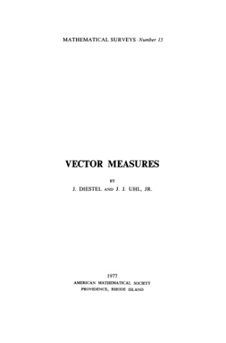 Vector Measures