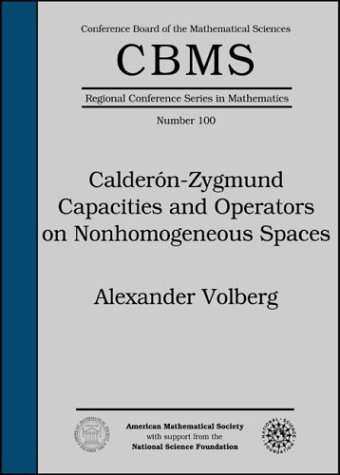 Calder[n-Zygmund Capacities and Operators on Nonhomogeneous Spaces