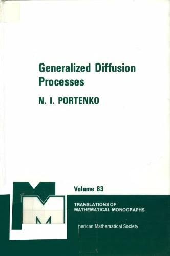 Generalized Diffusion Processes