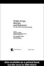 Protein Arrays, Biochips and Proteomics