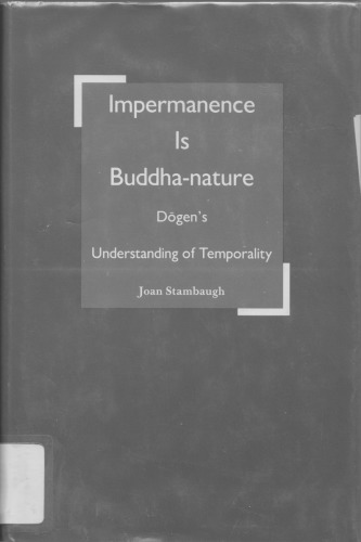 Impermanence is Buddha-Nature