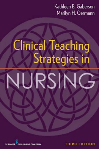 Clinical Teaching Strategies in Nursing