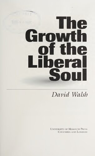 The Growth of the Liberal Soul