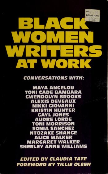 Black Women Writers at Work