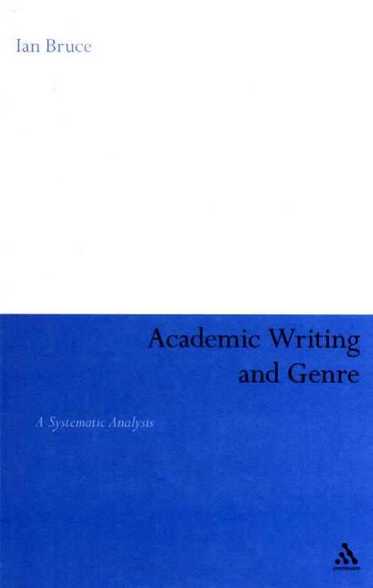 Academic Writing and Genre