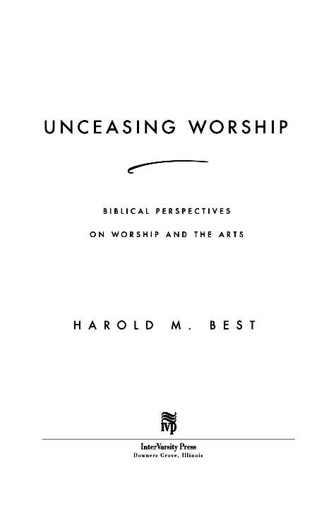 Unceasing Worship