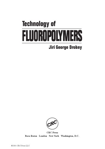 Technology Of Fluoropolymers