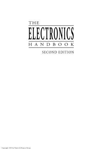 The Electronics Handbook