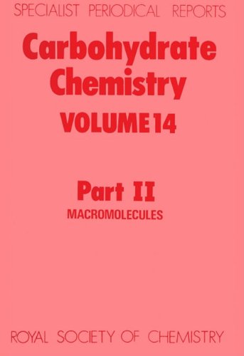 Carbohydrate Chemistry vol 14 part 2