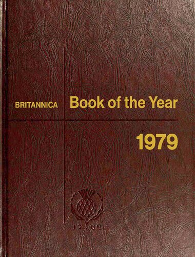 1979 Britannica Book Of The Year