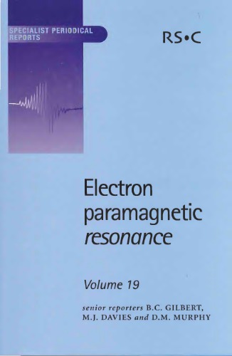 Electron Paramagnetic Resonance vol 19