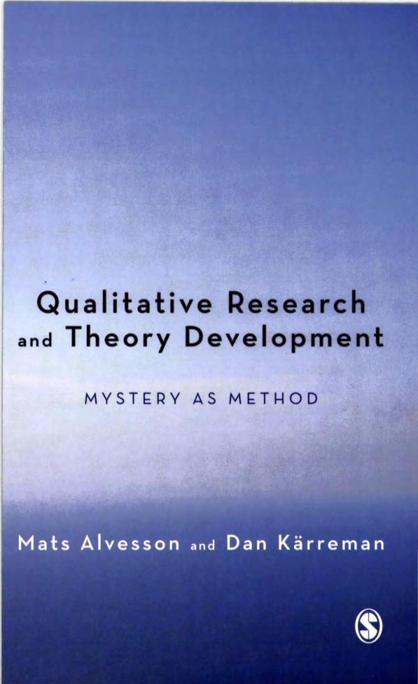Qualitative Research and Theory Development