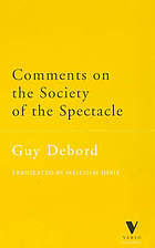 Comments on the Society of the Spectacle