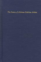 The Poems of Alcimus Ecdicius Avitus