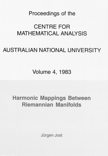 Harmonic mappings between Riemannian manifolds