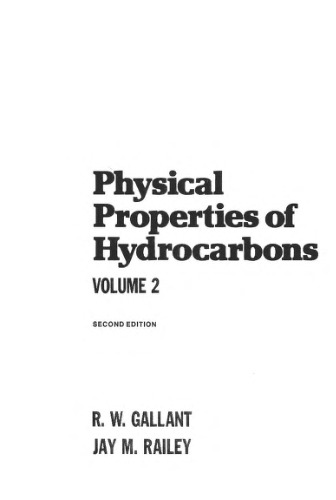 Physical Properties of Hydro Carbons