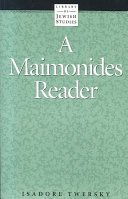 Maimonides Reader