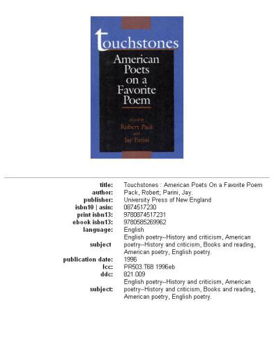 Touchstones