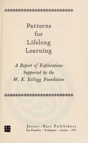 Patterns for Lifelong Learning