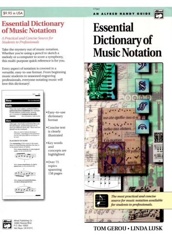 Essential Dictionary of Music Notation