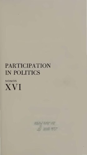 Participation in Politics