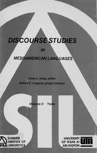 Discourse studies in Mesoamerican languages