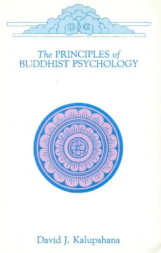 Principles of Buddhist Psychology