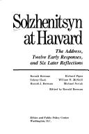 Solzhenitsyn At Harvard