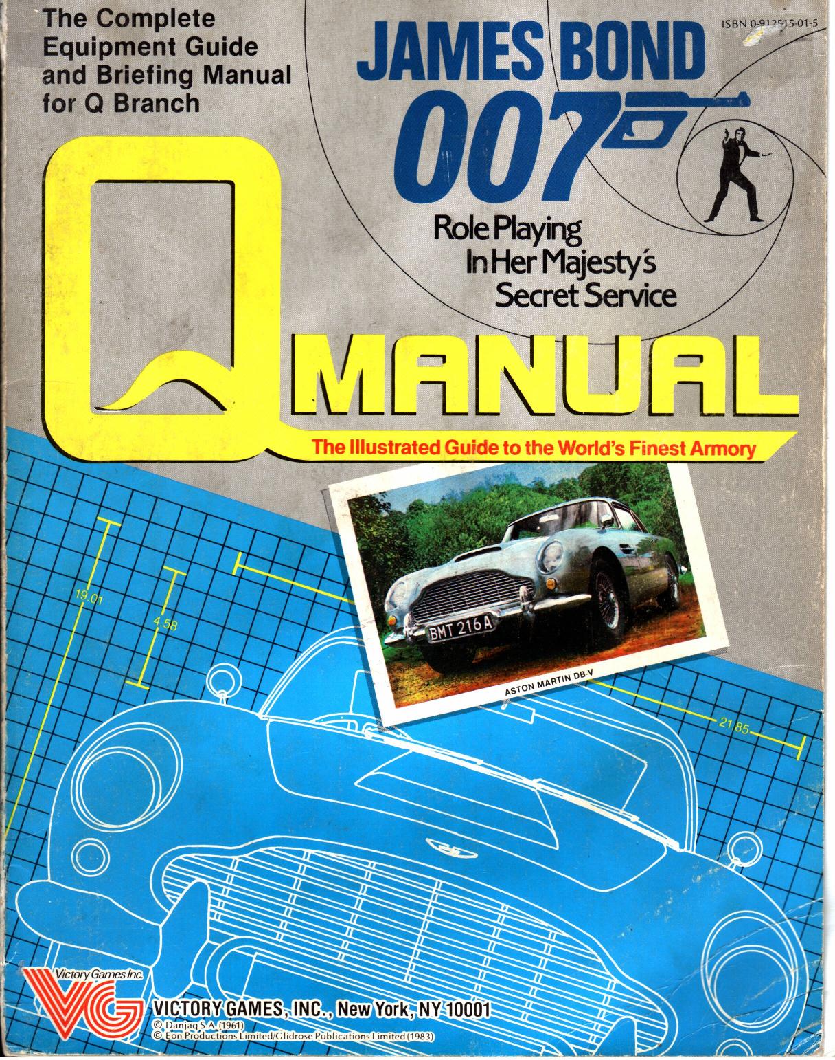 Q Manual (James Bond 007 role-playing game)