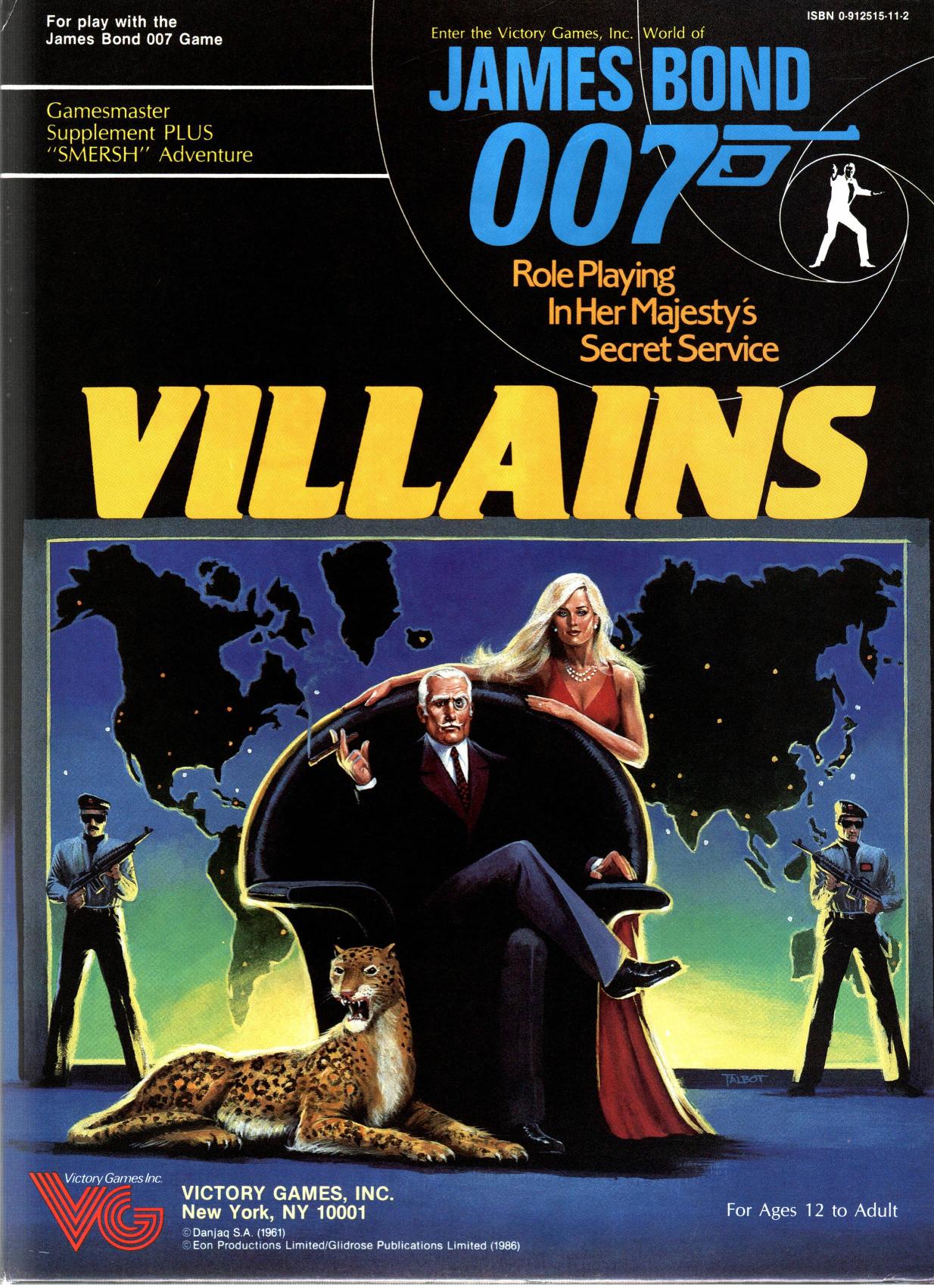 Villains (James Bond role-playing game)