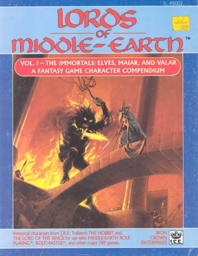 Lords of Middle-Earth, Vol 1 - The Immortals