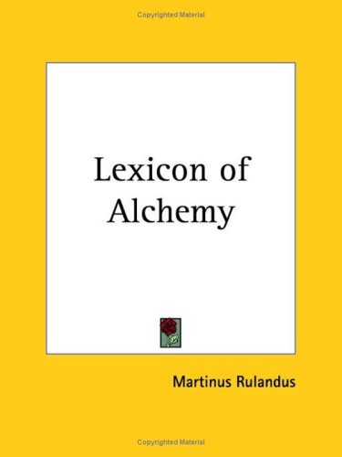 Lexicon of Alchemy