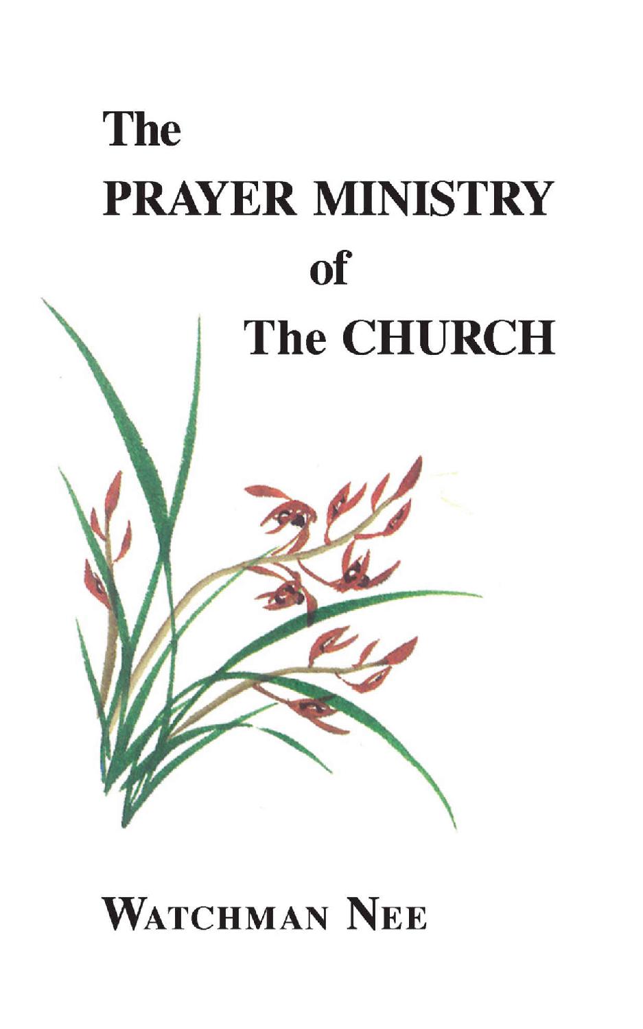 The Prayer Ministry of the Church