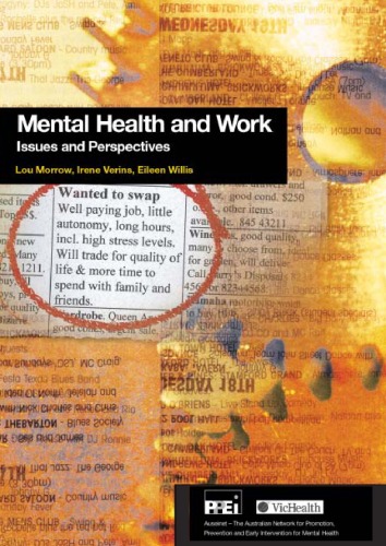 Mental health and work : issues and perspectives.