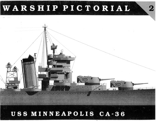 Warship Pictorial No. 2 - USS Minneapolis CA-36