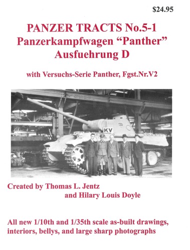 Panzer Tracts No. 01 - 2 Panzerkampfwagen I - Kl.Pz.Bef.Wg. To VK 18.01