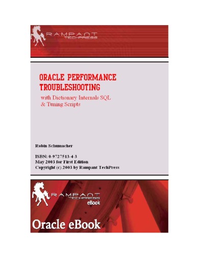 Oracle Performance Troubleshooting