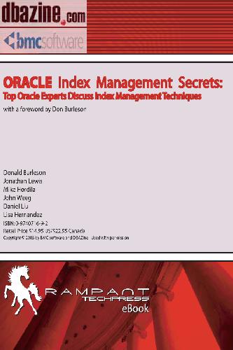 Oracle Index Management Secrets