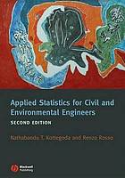 Applied Statistics for Civil and Environmental Engineers.