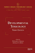 Developmental toxicology