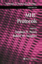 Mhc Protocols