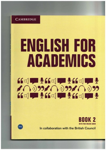 English for Academics 2 Book with Online Audio